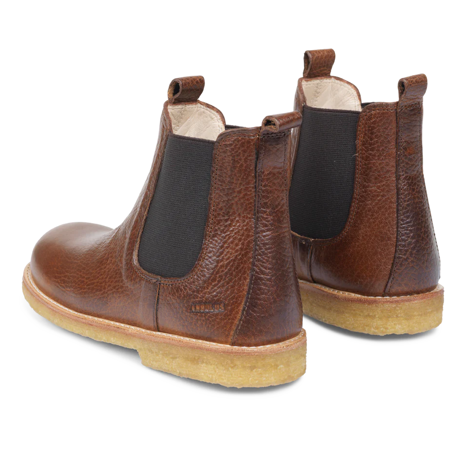 Angulus Chelsea Boot BROWN - keks.