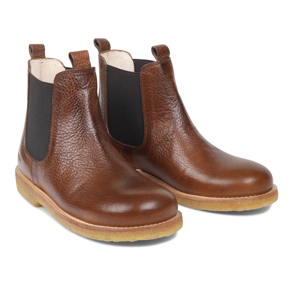Angulus Chelsea Boot BROWN - keks.