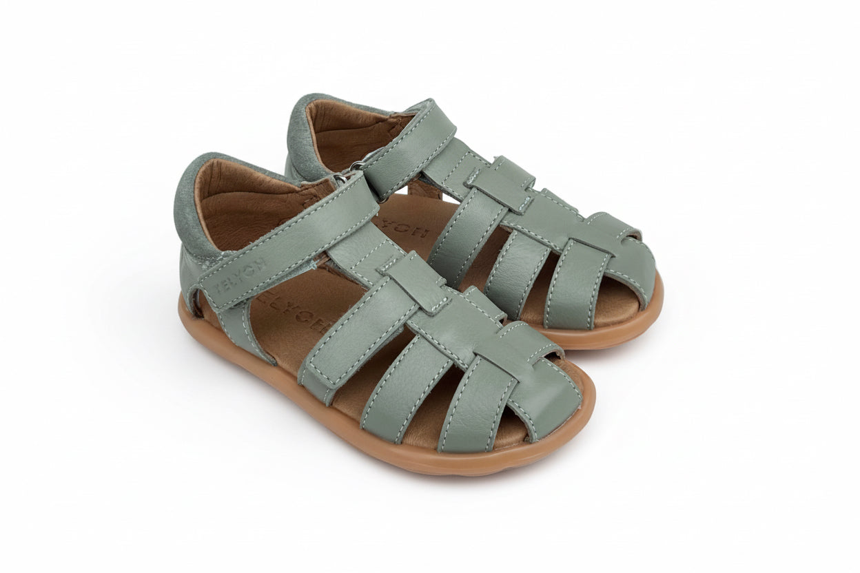 Telyoh Barefoot Y01235 Jamie Fisher Barfuß-Sandale Sage