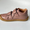 Telyoh Barefoot Y01161 Klett Halbschuh Dusty Nude Nappa - keks.