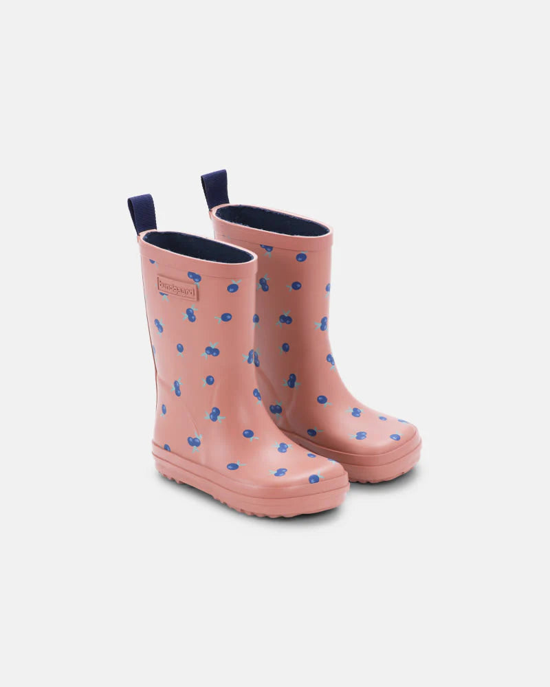 Bundgaard Charly High Barefoot Barfuß Gummistiefel Blush Berry