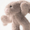 Jellycat Bashful Beige Bunny Ring Rattle Rassel