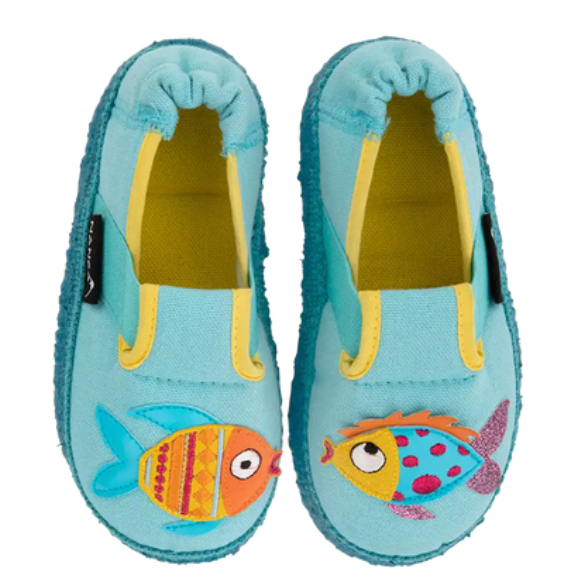 Nanga Goldfischi Weiche Hausschuhe aus Baumwolle mit Gummiband - keks.