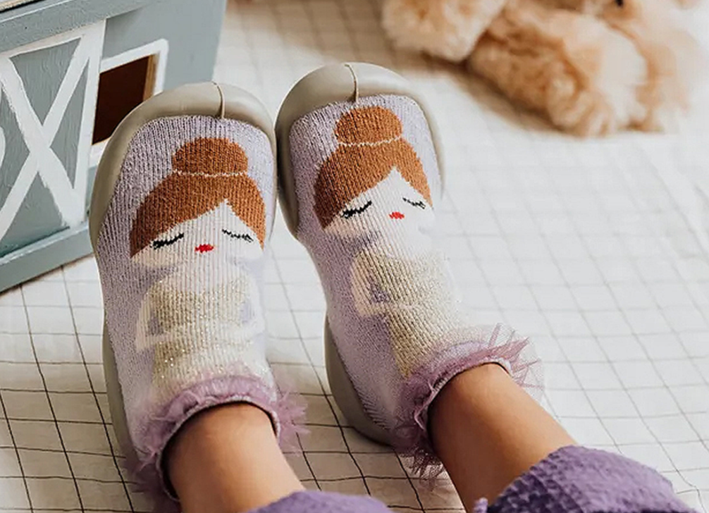 Collégien Haussocke Danseuse avec volant tulle