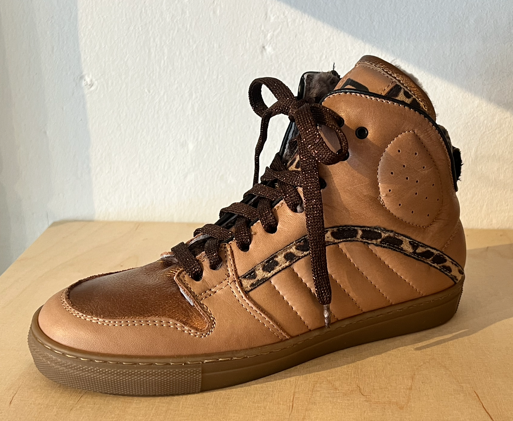 Cole Bounce Restore Hightop Sneaker Bounce Cammeo mit Lammfell