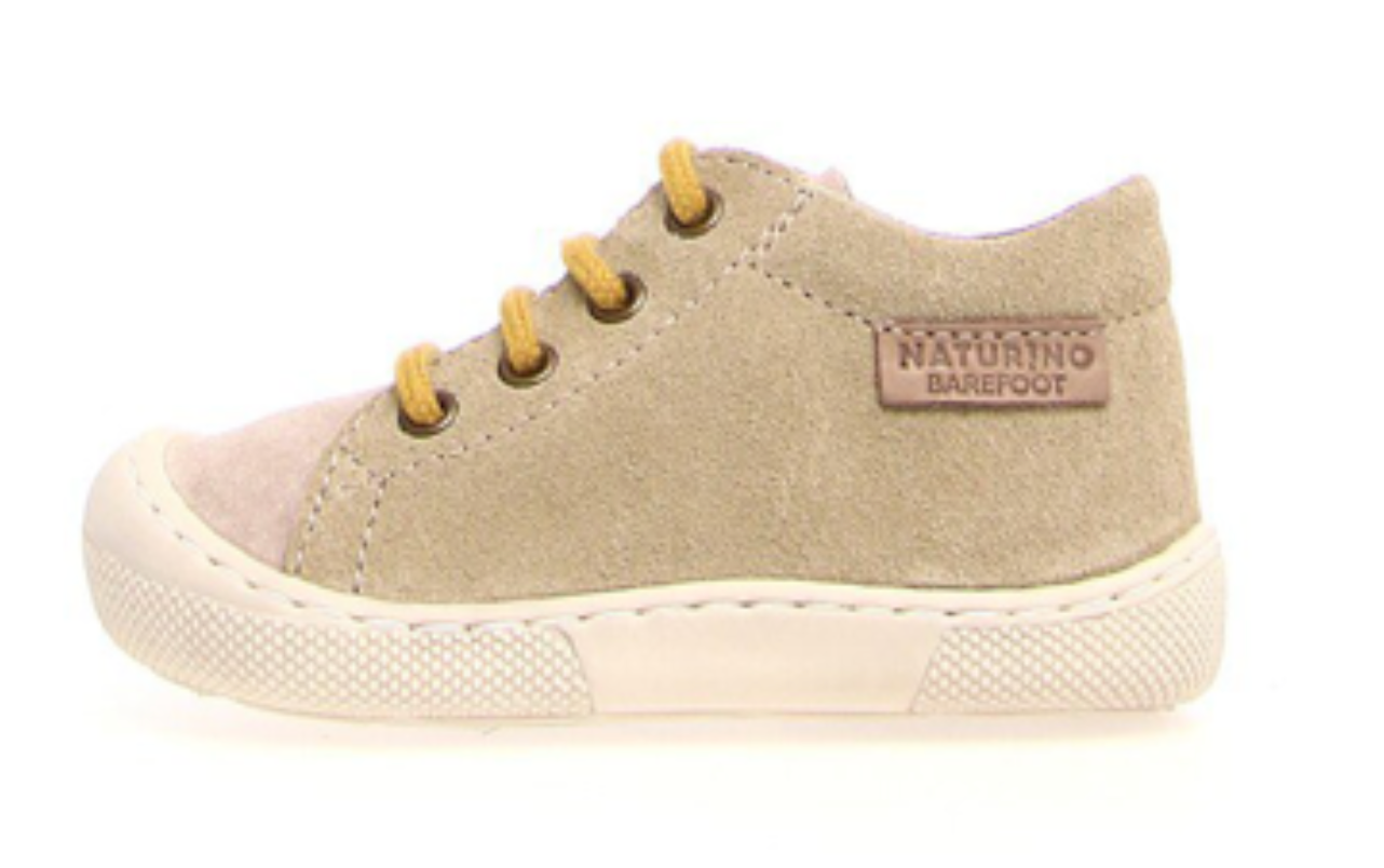 Naturino Barefoot Amur Schnür Lauflernschuh Stone