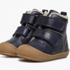 Naturino Bubble Klett Lauflernstiefel mit Wolle NAVY - keks.