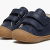 Naturino Cocoon Klett Lauflernschuh mit Wolle NAVY - keks.