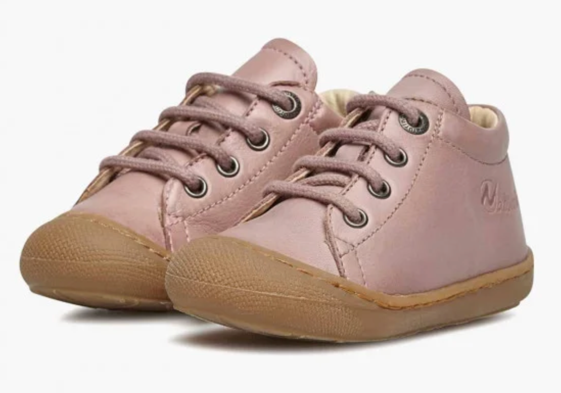 Naturino Cocoon Schnür Lauflernschuh Rose