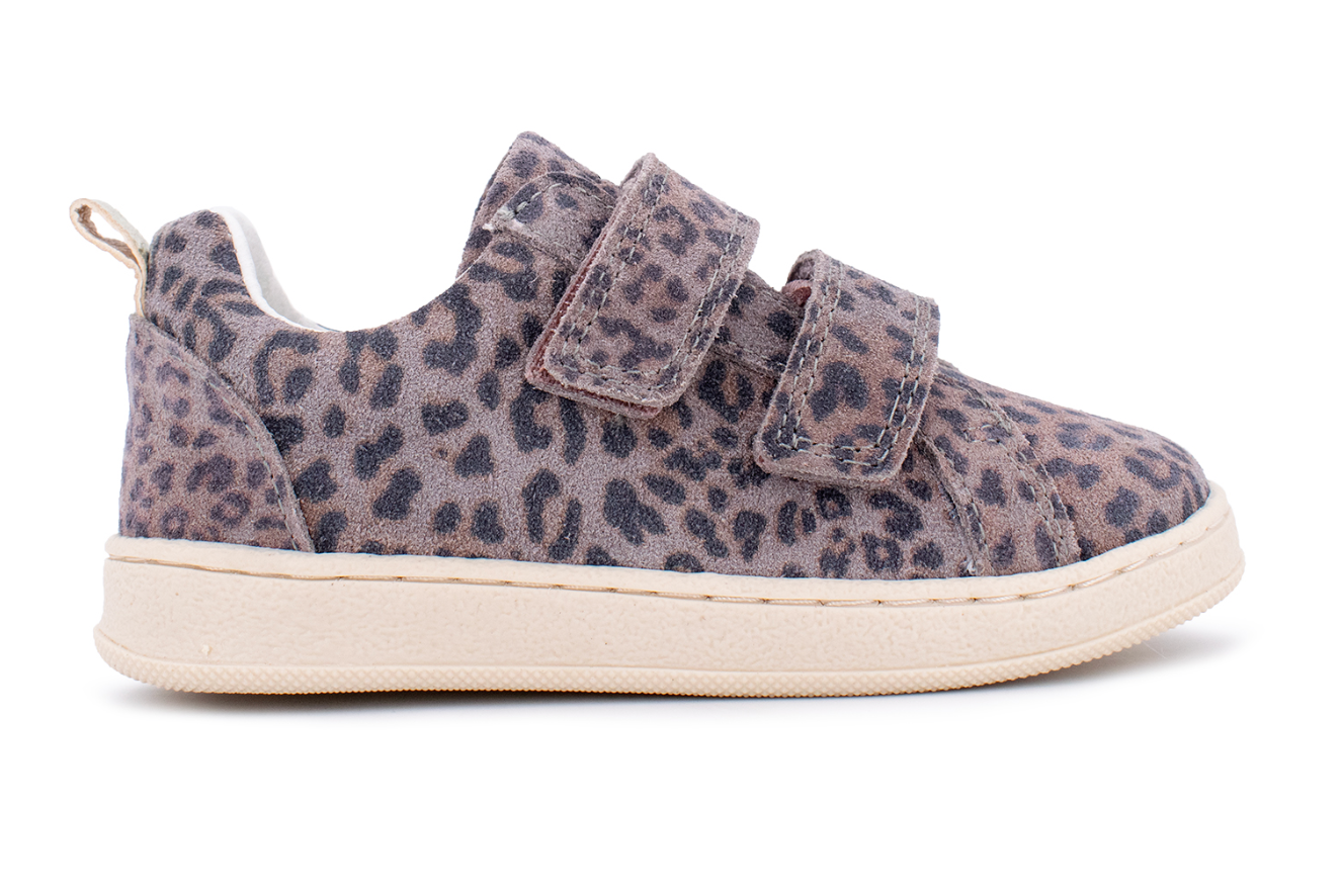 Telyoh Y01201 Pauli Halbschuhe mit Klettverschluss LEO Sand - keks.