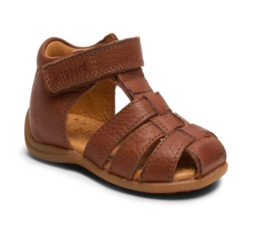 Bisgaard Sandale Carly mit Klettverschluss Caramel