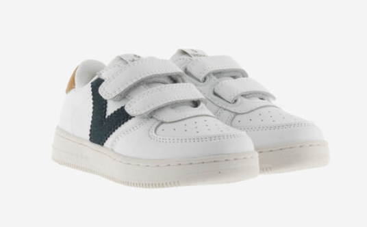 Victoria Vegane Sneaker mit Klettverschluss Tiempo Verde