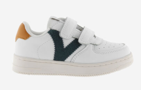 Victoria Vegane Sneaker mit Klettverschluss Tiempo Verde