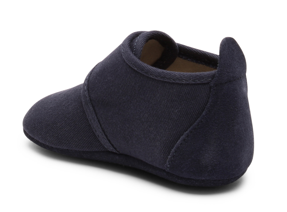 Bisgaard Hausschuhe Baby Cotton Navy