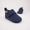 Bisgaard Hausschuhe Baby Cotton Navy