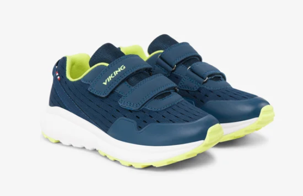 Viking Aery Breeze Klett Sneaker Blue/Khaki - keks.