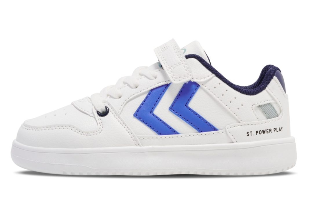 Hummel St. Power Play JR Sneaker White Blue