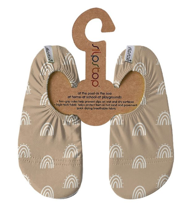 Slipstop Wasserschuhe Badeschläppchen Caramel