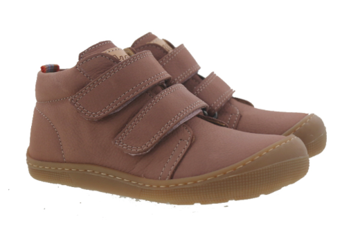 Koel Barefoot Don 2.0 Barfuß-Halbschuh mit Klettverschluss Old Rose - keks.