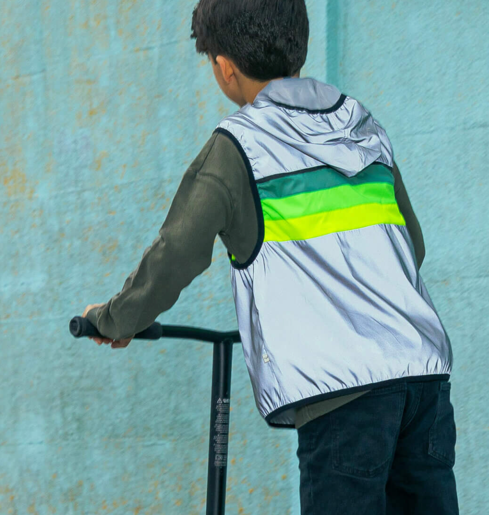 Go Fluo North Reflektorweste mit Reißverschluss und Kapuze - keks.