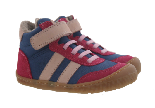 Koel Barefoot Daniel 2.0 wasserdichte Barfuß-Stiefelette Fuchsia Merino-Futter - keks.