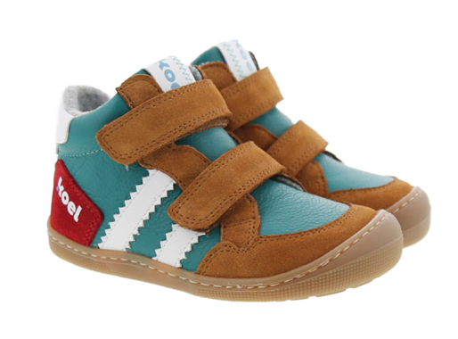 Koel Barefoot Kurt wasserdichter Barfußschuh mit Klettverschluss Olive Merino-Futter - keks.