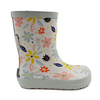 Koel Barefoot Wini Bare Multi Barfuß-Gummistiefel White Flowers - keks.