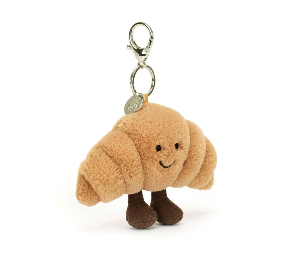 Jellycat Amuseables Croissant Bag Charm Taschenanhänger - keks.