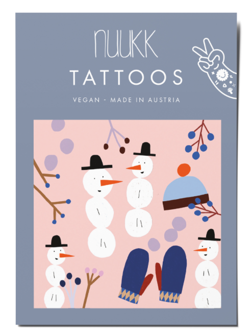 Nuuk Vegane Bio Kinder-Tattoos - keks.