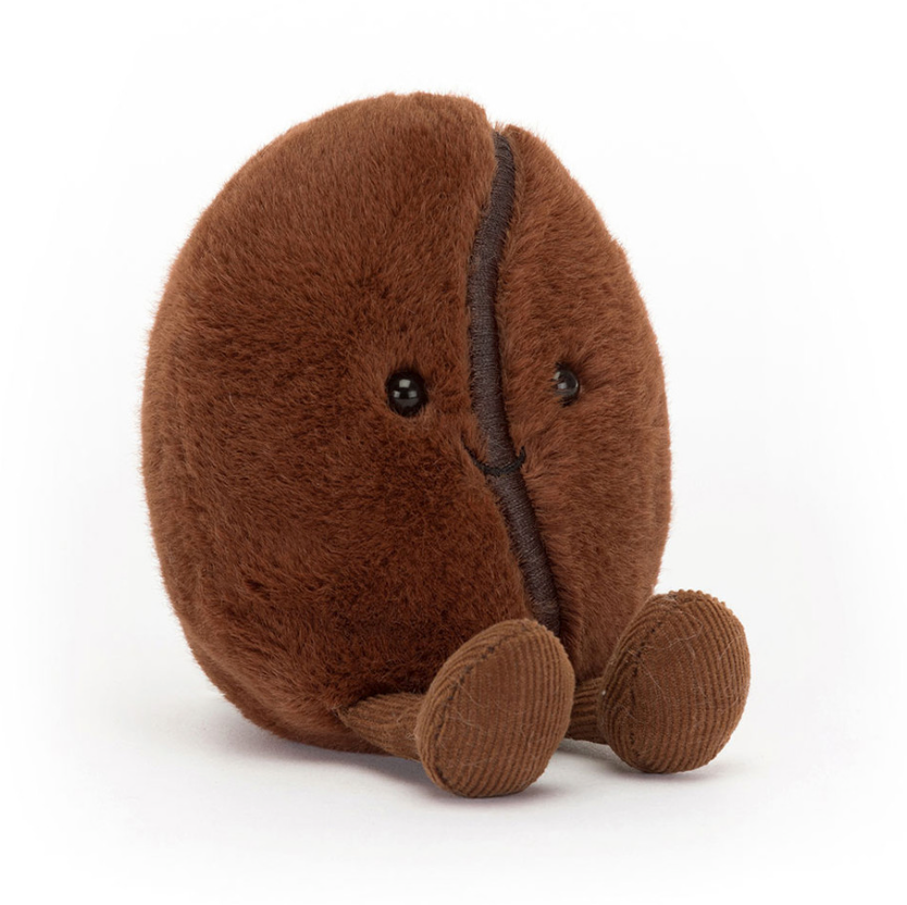 Jellycat Amuseables Coffee Bean Niedliche Kaffeebohne - keks.