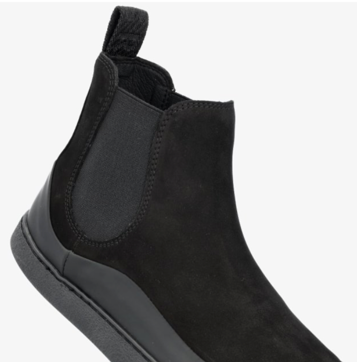 Groundies Barefoot Sienna Black Chelsea Boot