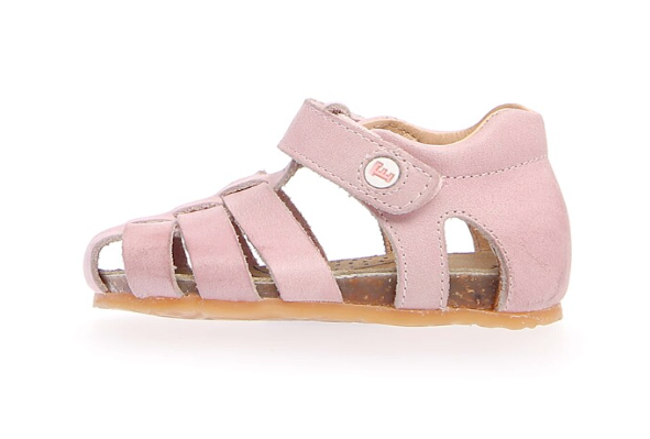Falcotto Alby Sandale mit Klettverschluss Pink