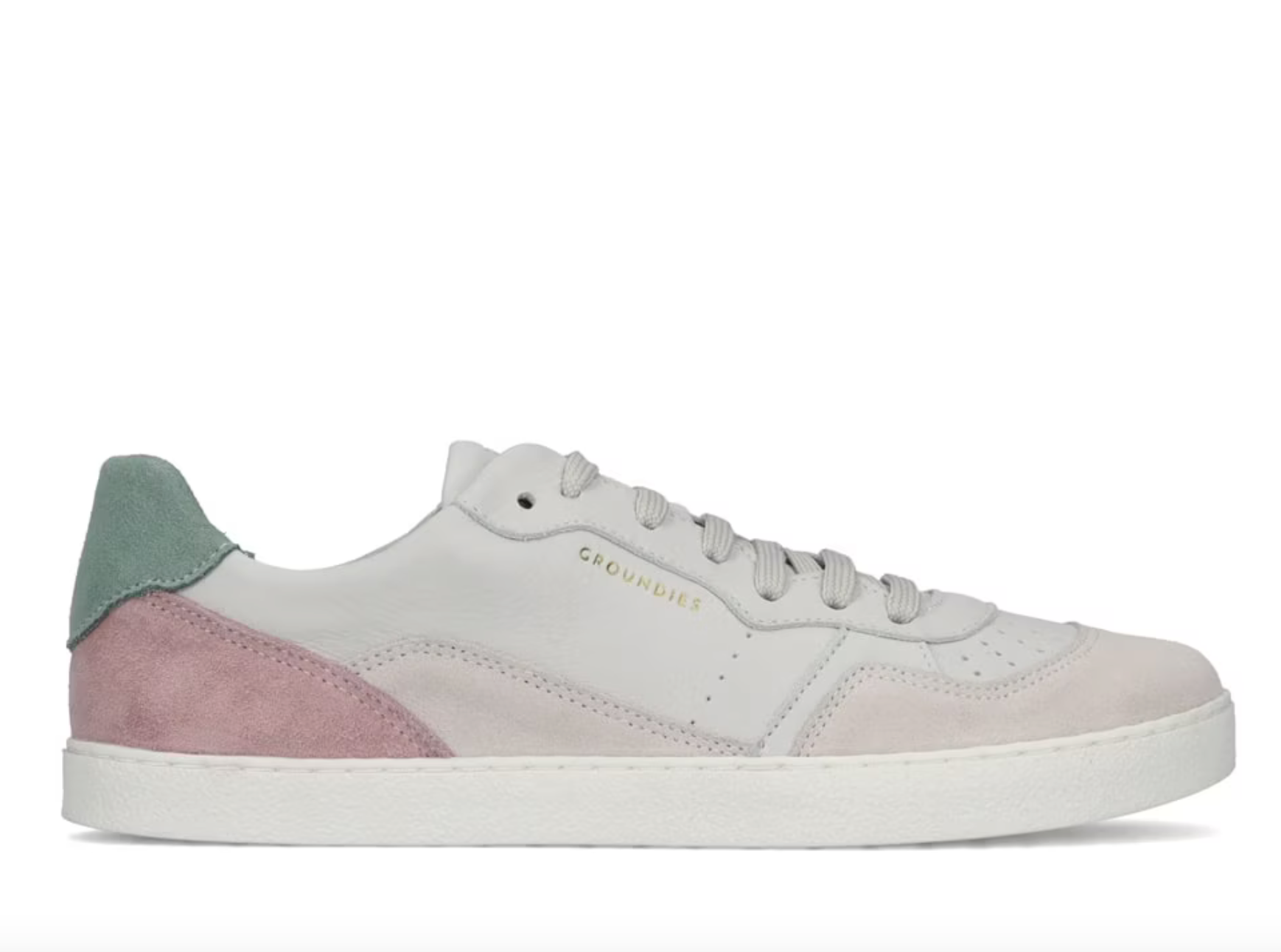 Groundies Barefoot Nova GS1 Sneaker Beige Pink