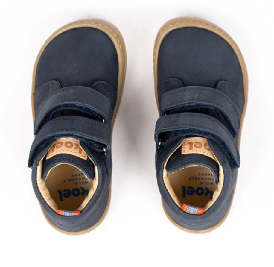 Koel Barefoot Don 2.0 Barfuß-Halbschuh mit Klettverschluss Blue - keks.