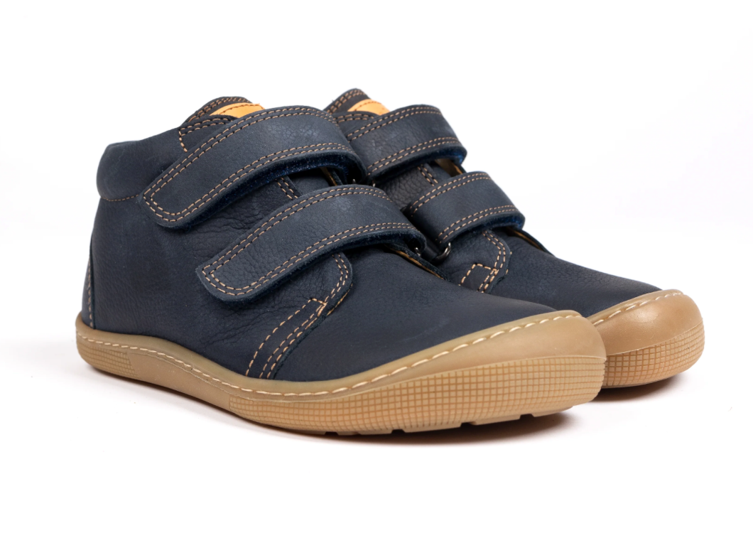 Koel Barefoot Kami W Barfuß-Halbschuh mit Klettverschluss Blue - keks.