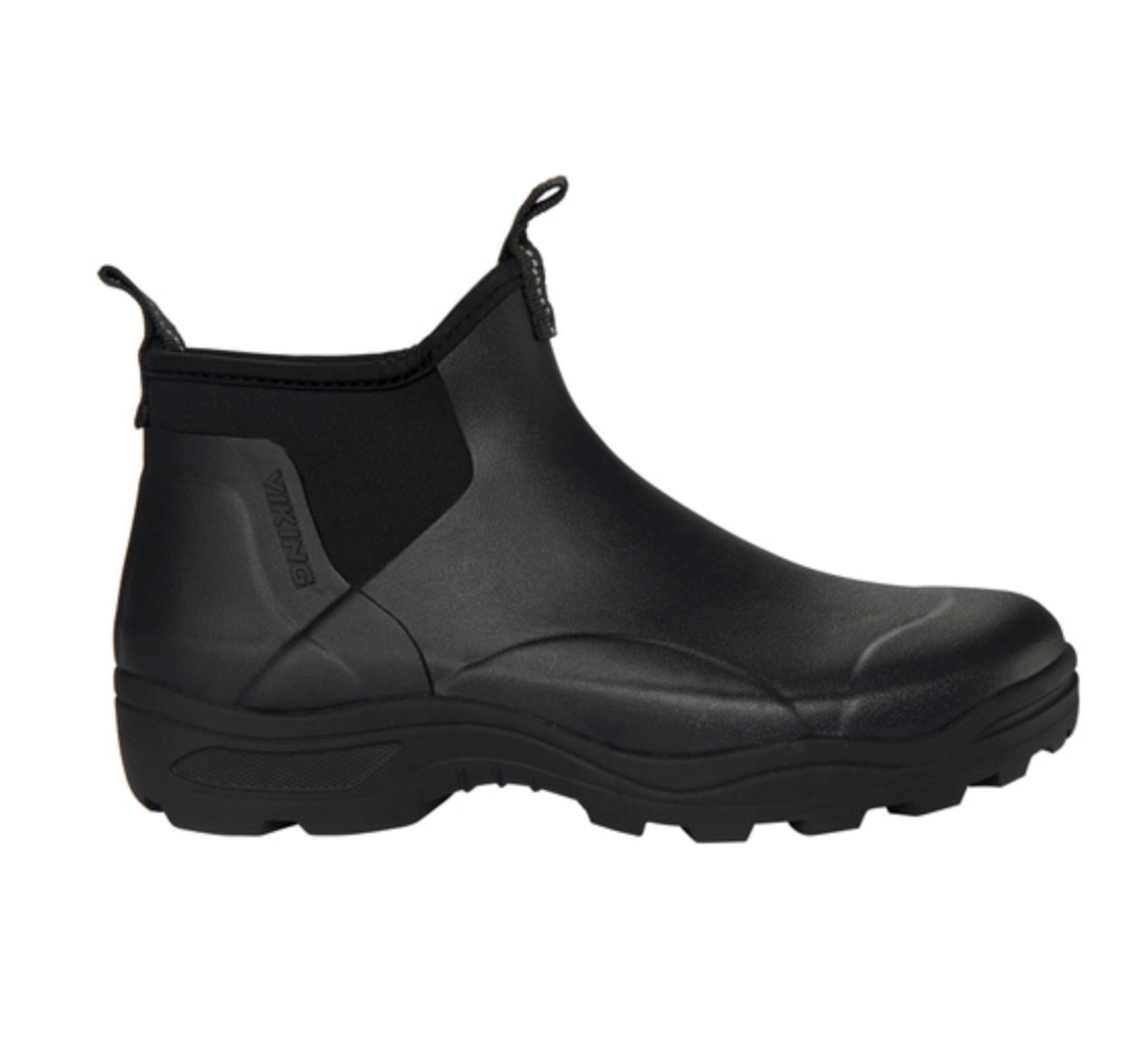 Viking Gravel Neo Gummistiefelette Black