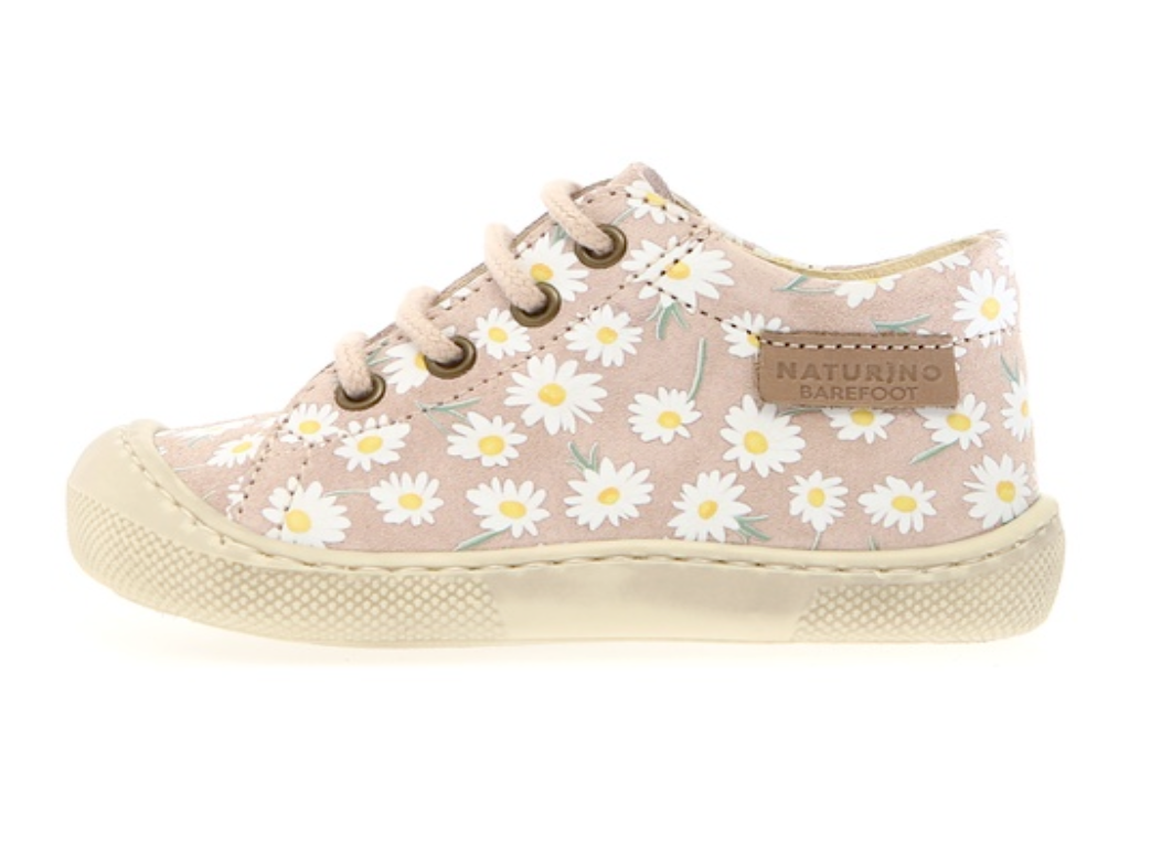Naturino Barefoot Amur Schnür Lauflernschuh Daisies