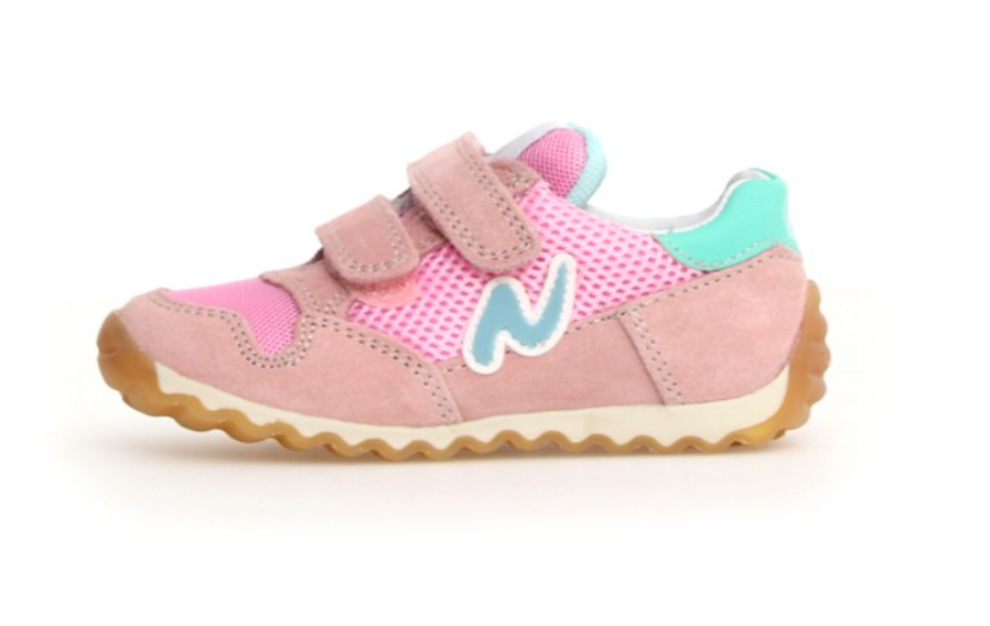 Naturino Sammy Pink-Capri Klett Sneaker für Kids