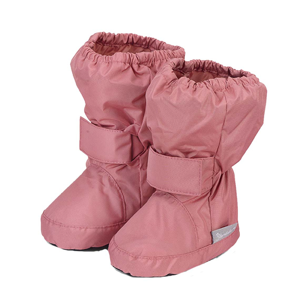 Sterntaler Baby Schuhe Überziehschuhe mit Klettverschluss Rosa