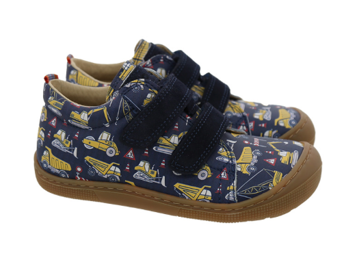 Koel Barefoot Danny Barfuß-Halbschuh mit Klettverschluss Tractor Blue - keks.