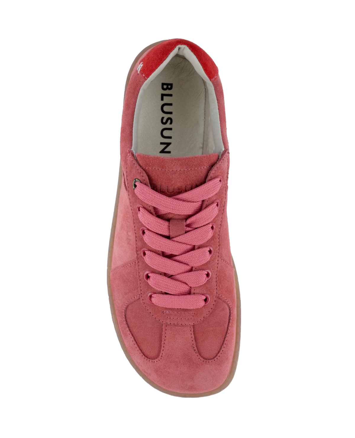 Blusun BLSN-200 Pink Barfußschuhe aus Veloursleder - keks.