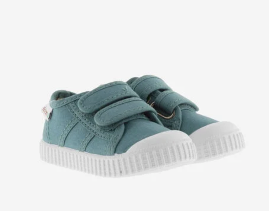 Victoria Vegane Baumwoll Halbschuhe Pacifico mit Klettverschluss