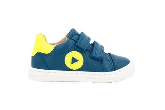 Telyoh Y00916 Tom Play Klett Halbschuhe PETROL - keks.