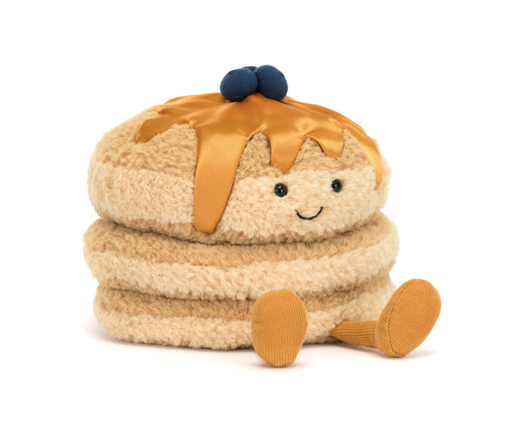 Jellycat Amuseables Fran Pancakes Kuscheliger Pfannkuchenstapel - keks.