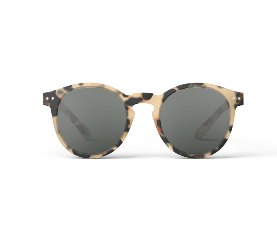 IZIPIZI Paris Sonnenbrille #M SUN Light Tortoise mit biobasiertem Rahmen für Erwachsene, stilvoller Sonnenschutz