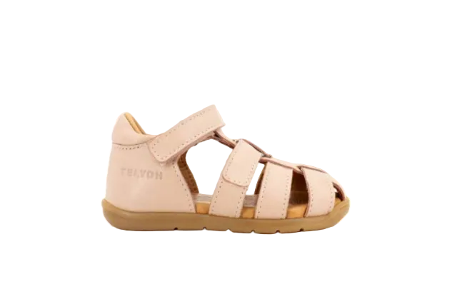 Telyoh Y01187 Timmy Kindersandale mit Klettverschluss Nude - keks.