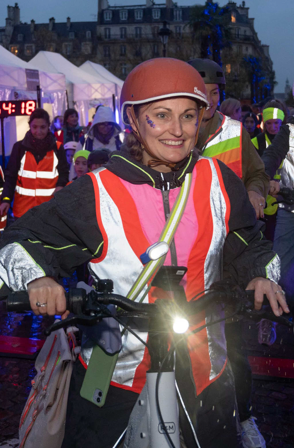 Go Fluo Wavelight Reflektorweste mit Reißverschluss