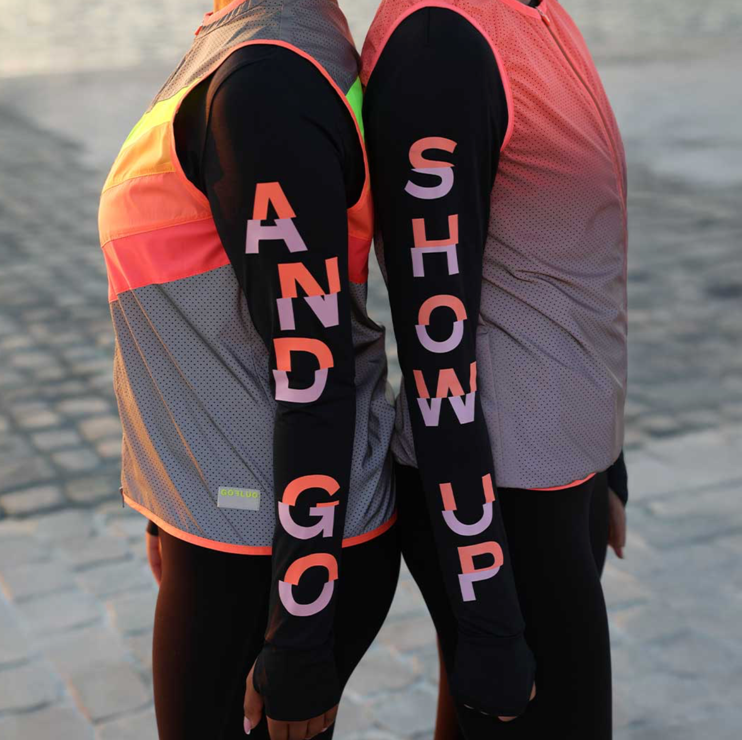 Go Fluo Atmungsaktives Lauf-Langsarmshirt Aura