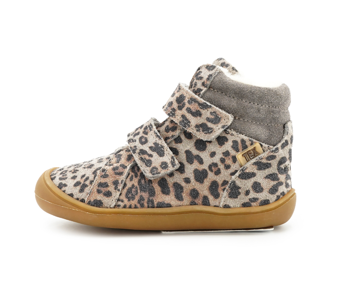 Telyoh Barefoot YX1116 Wasserdichte Winterboots Leo Sand - keks.