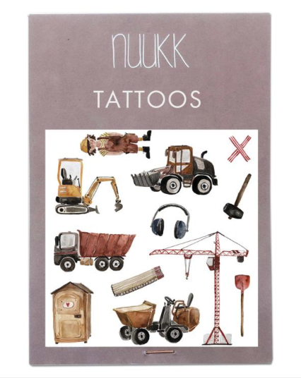 Nuuk Vegane Bio Kinder-Tattoos - keks.